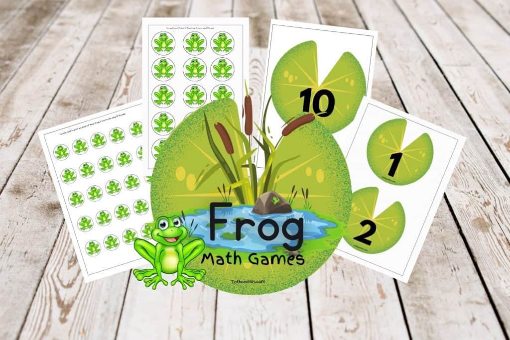 Frog math games link 
