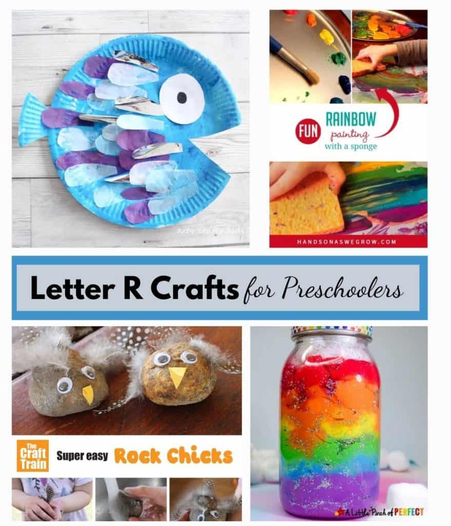 Letter R Crafts for Preschoolers

