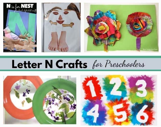 Letter N crafts for preschoolers
