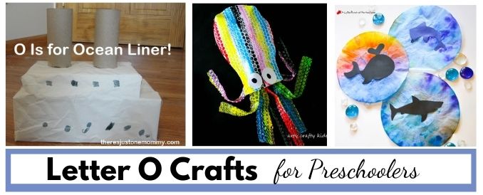 Letter O crafts for preschoolers
