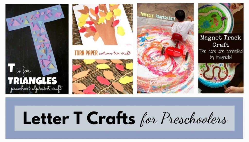 Letter T Crafts for Preschoolers