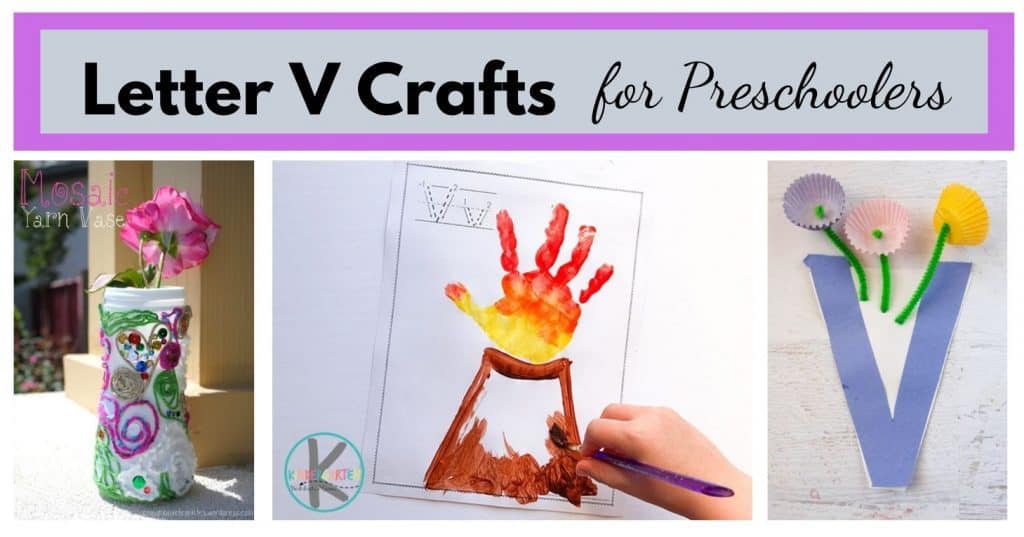 Letter V Crafts for Preschoolers