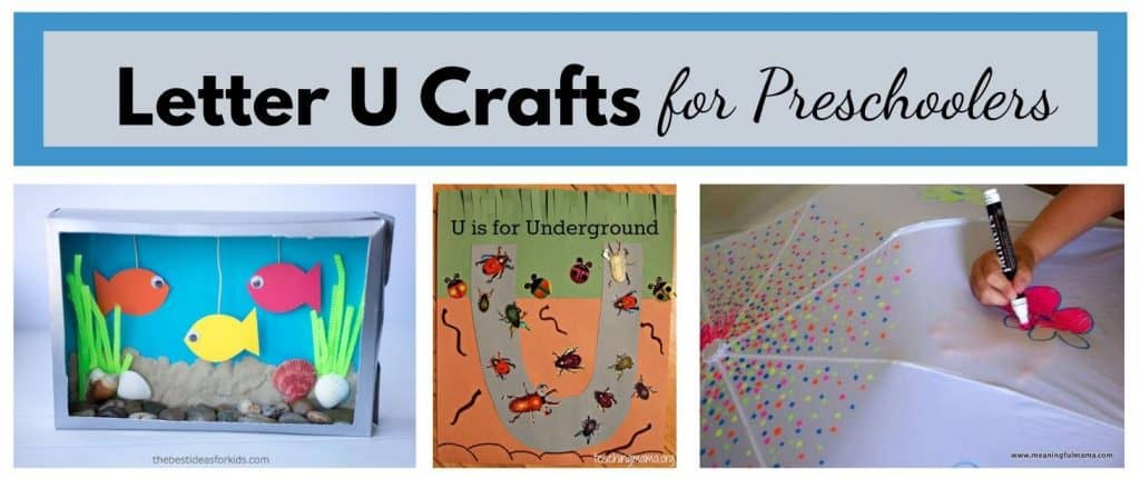 Letter U Crafts for preschoolers