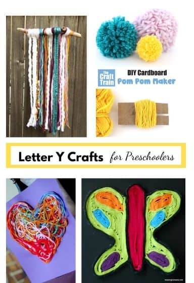 Letter Y crafts for preschoolers