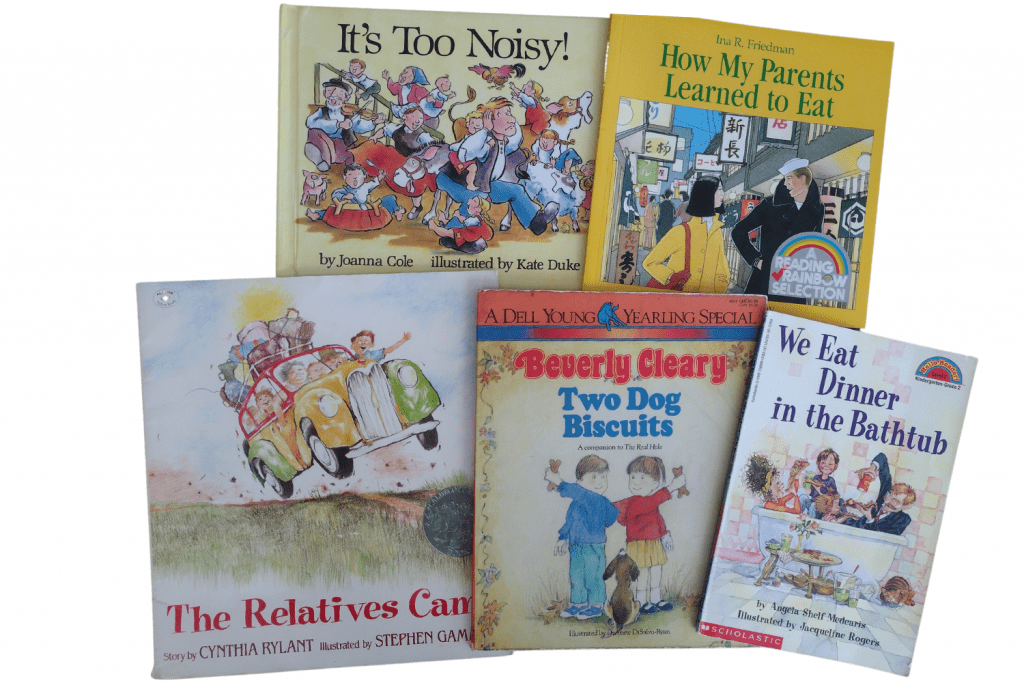 5 books about families for preschoolers

