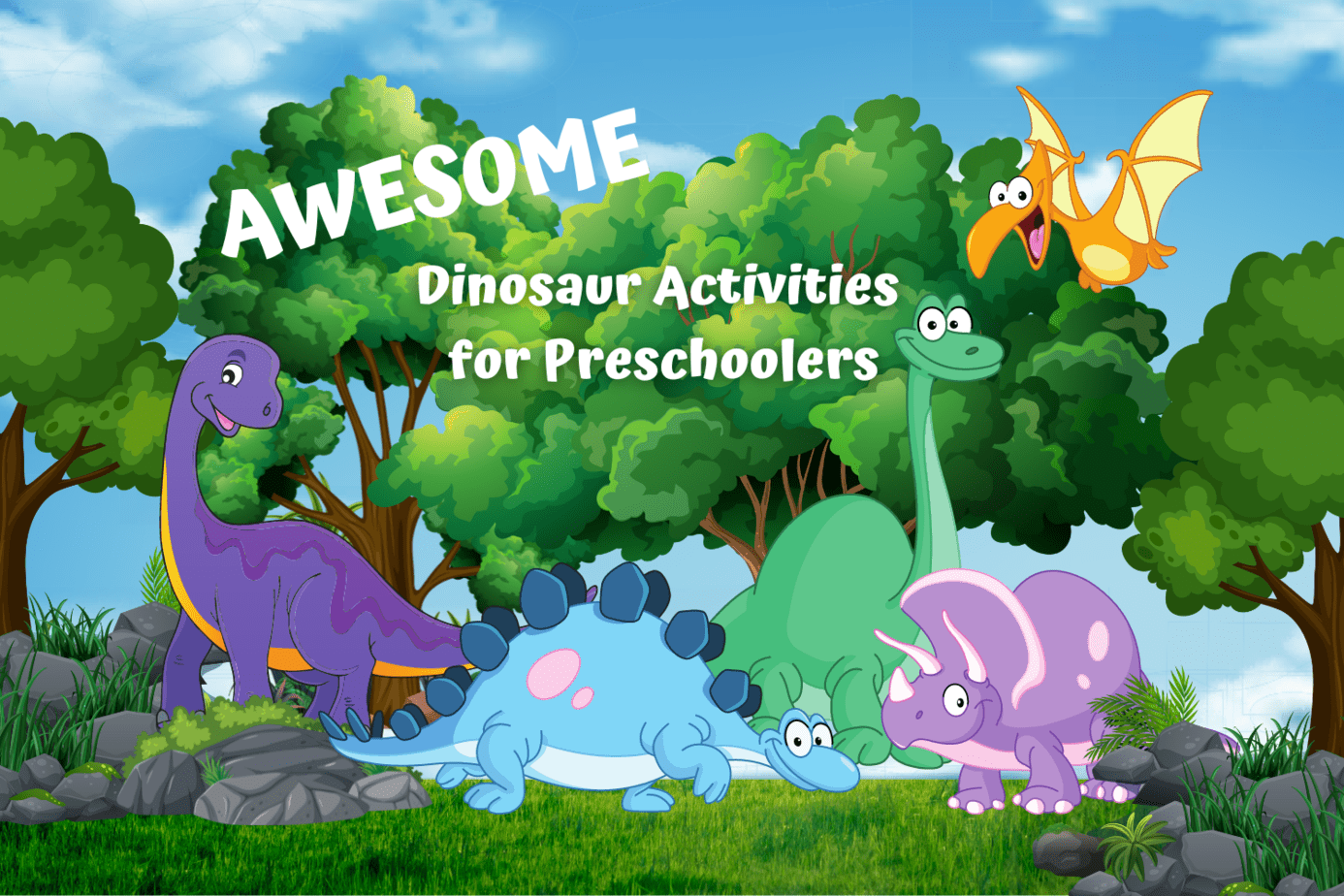 Awesome Dinosaur Preschool Activities