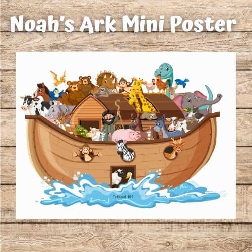Noah's Ark Mini Poster