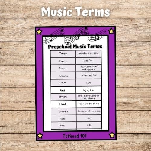 Music Terms